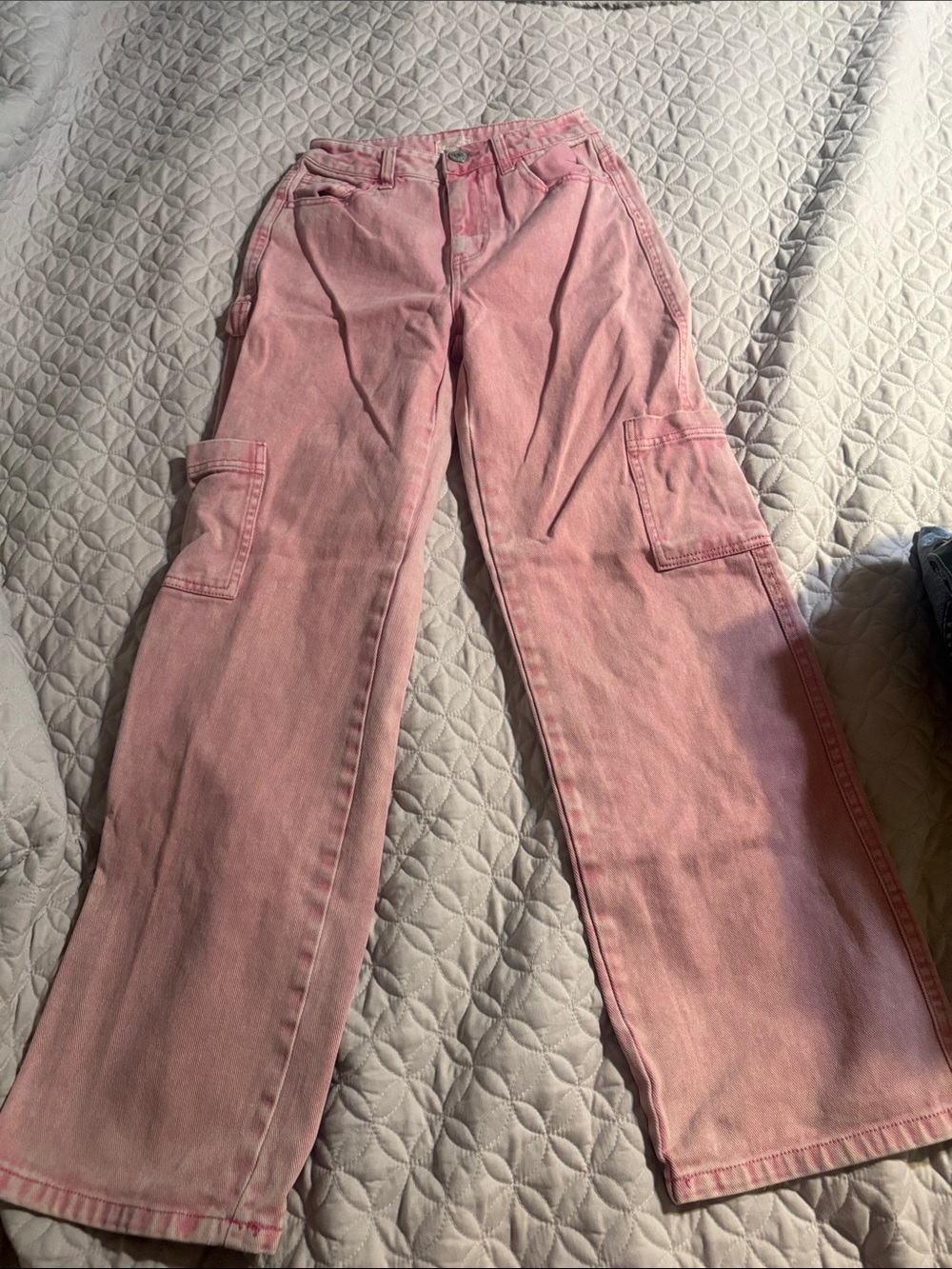 Pink jeans